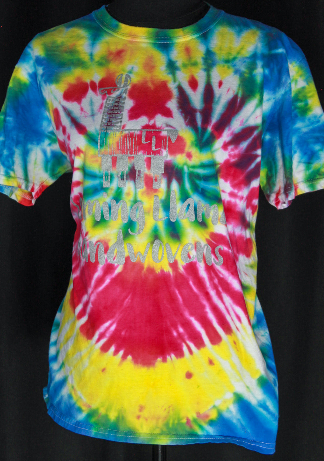 Looming Llama Tie Dyed T-Shirt