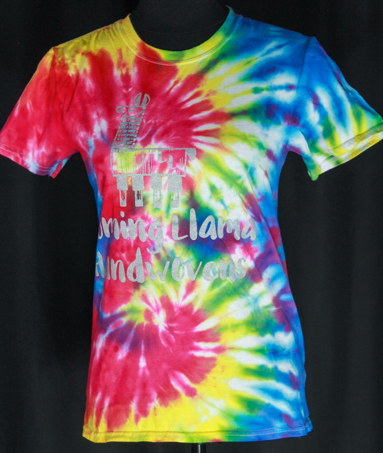 Looming Llama Tie Dyed T-Shirt