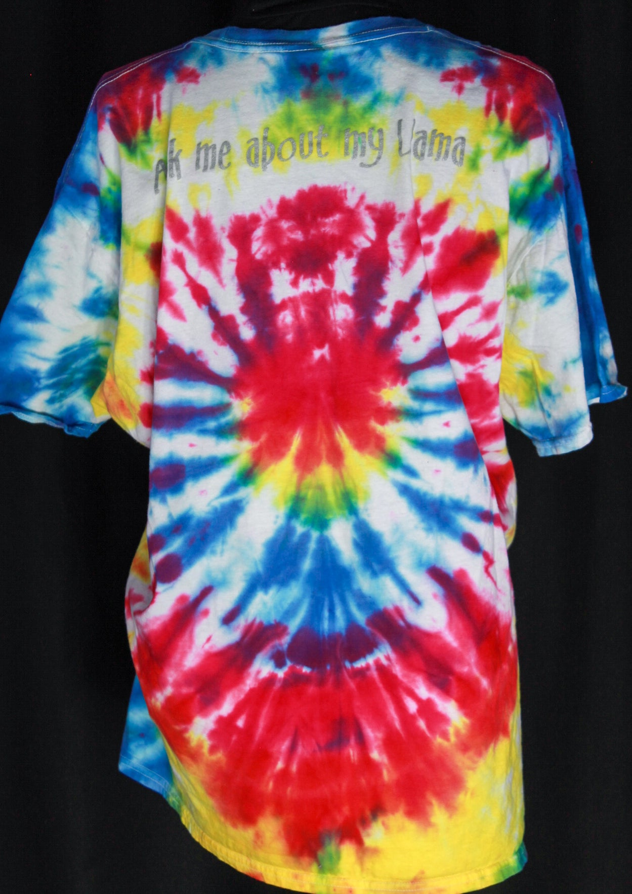 Looming Llama Tie Dyed T-Shirt