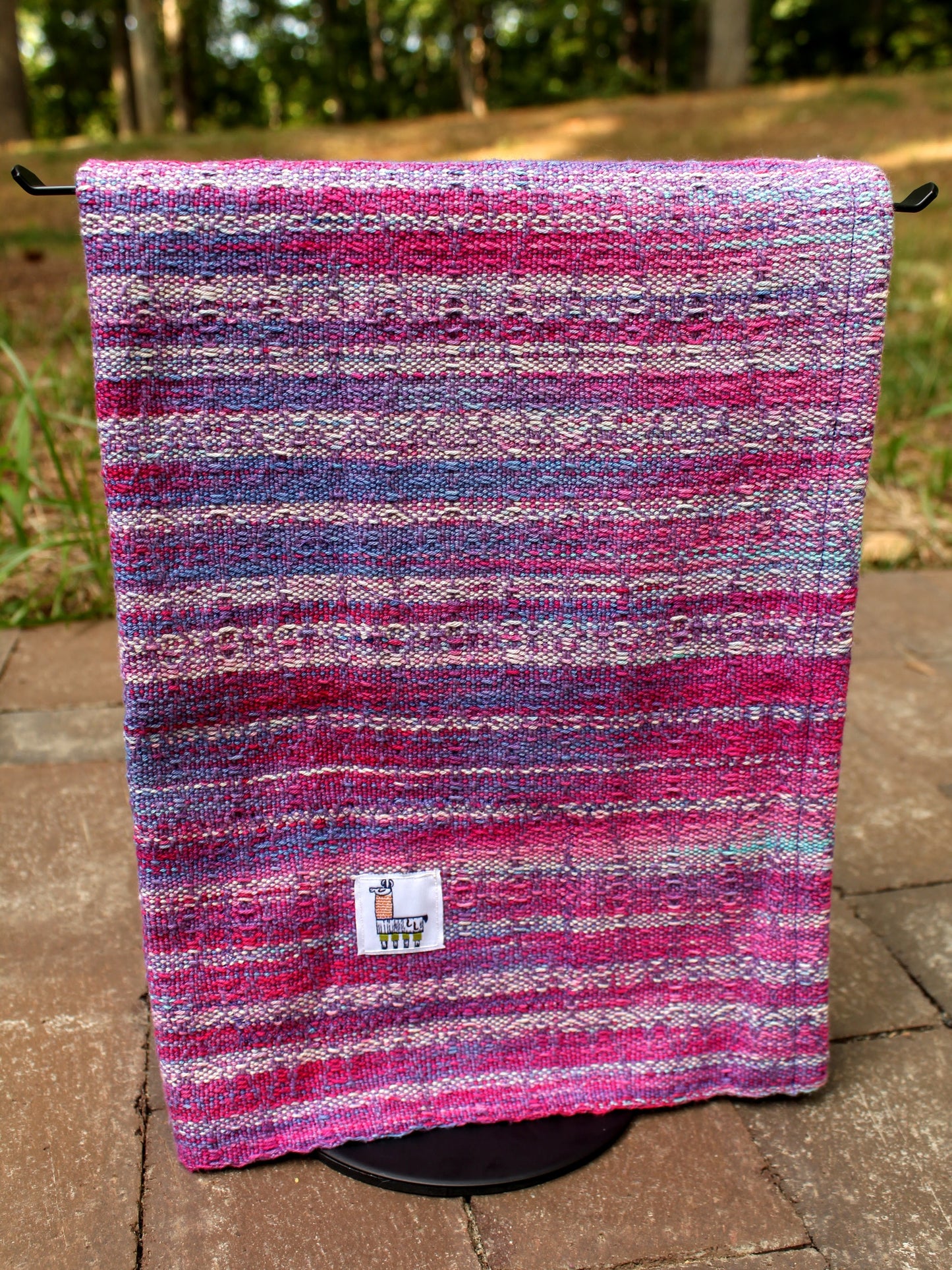 Handwoven Towel - "Cotton Candy"