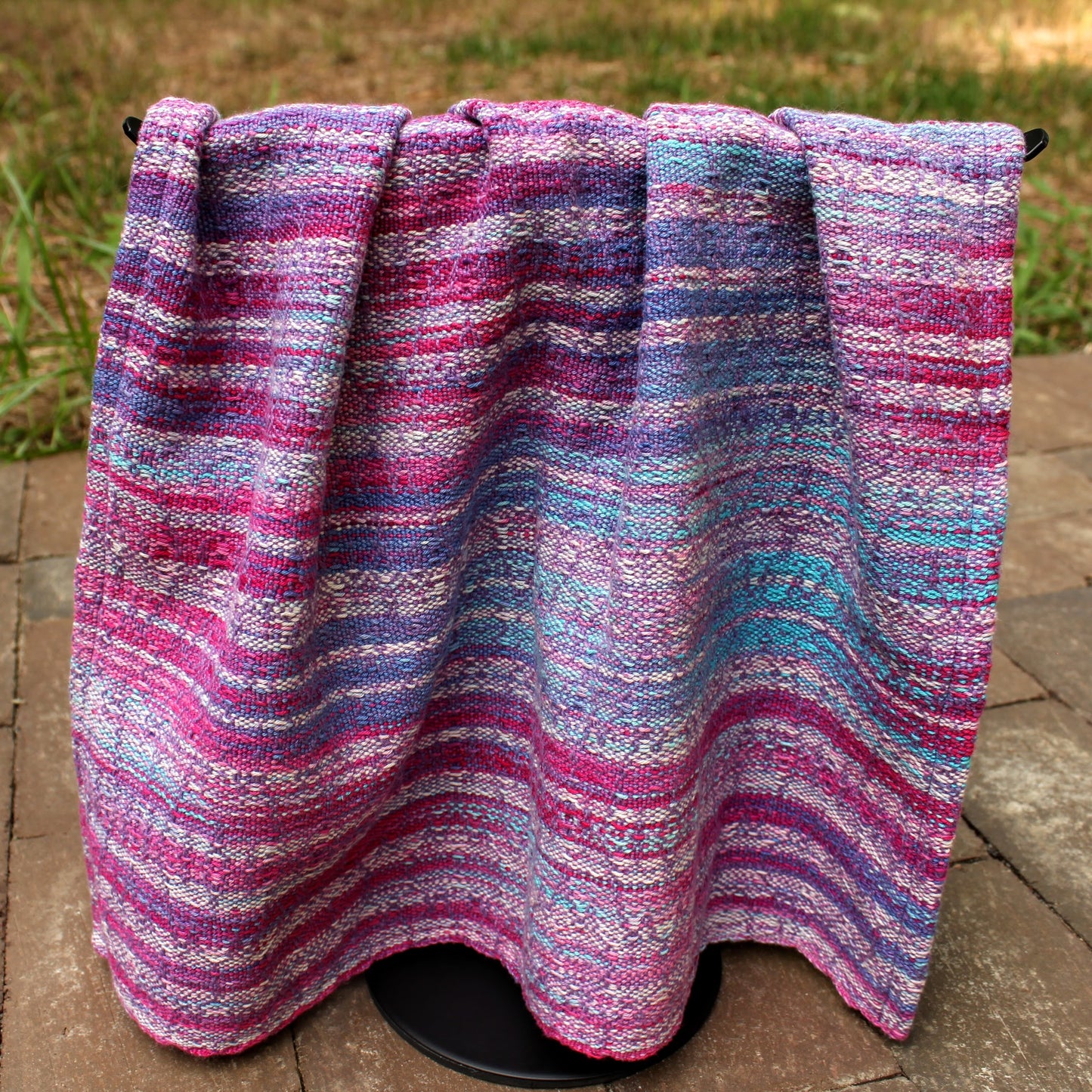 Handwoven Towel - "Cotton Candy"