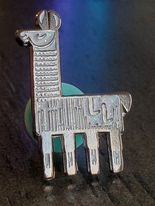 Lulu Llama Enamel Pin
