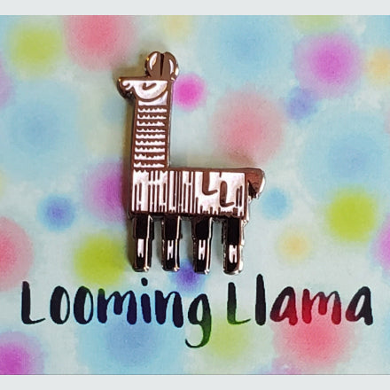Lulu Llama Enamel Pin