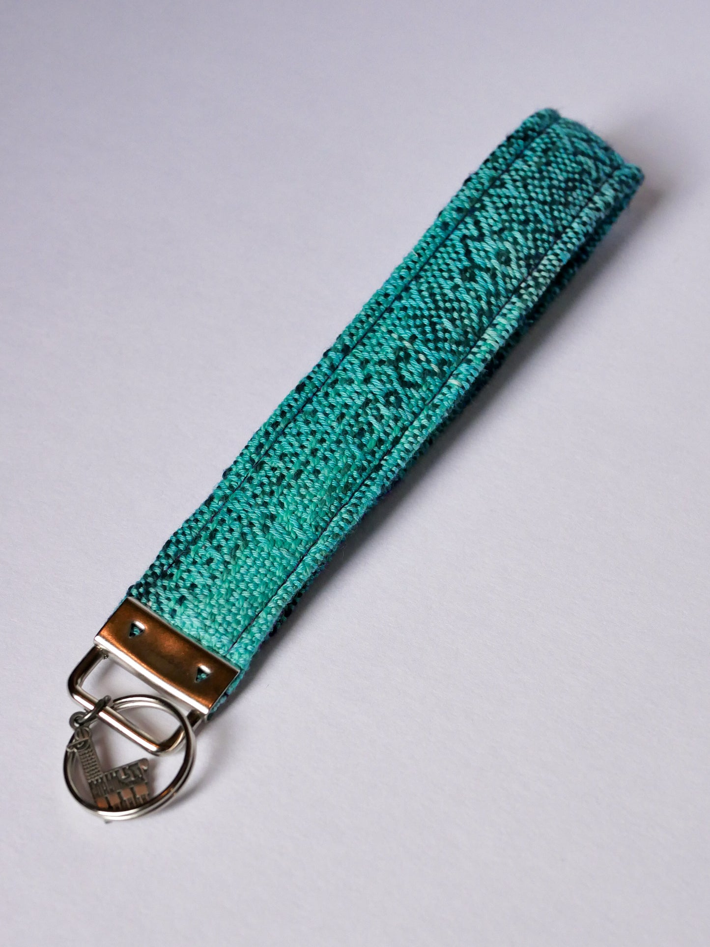 Handwoven Key Fobs - Surfin' Cow