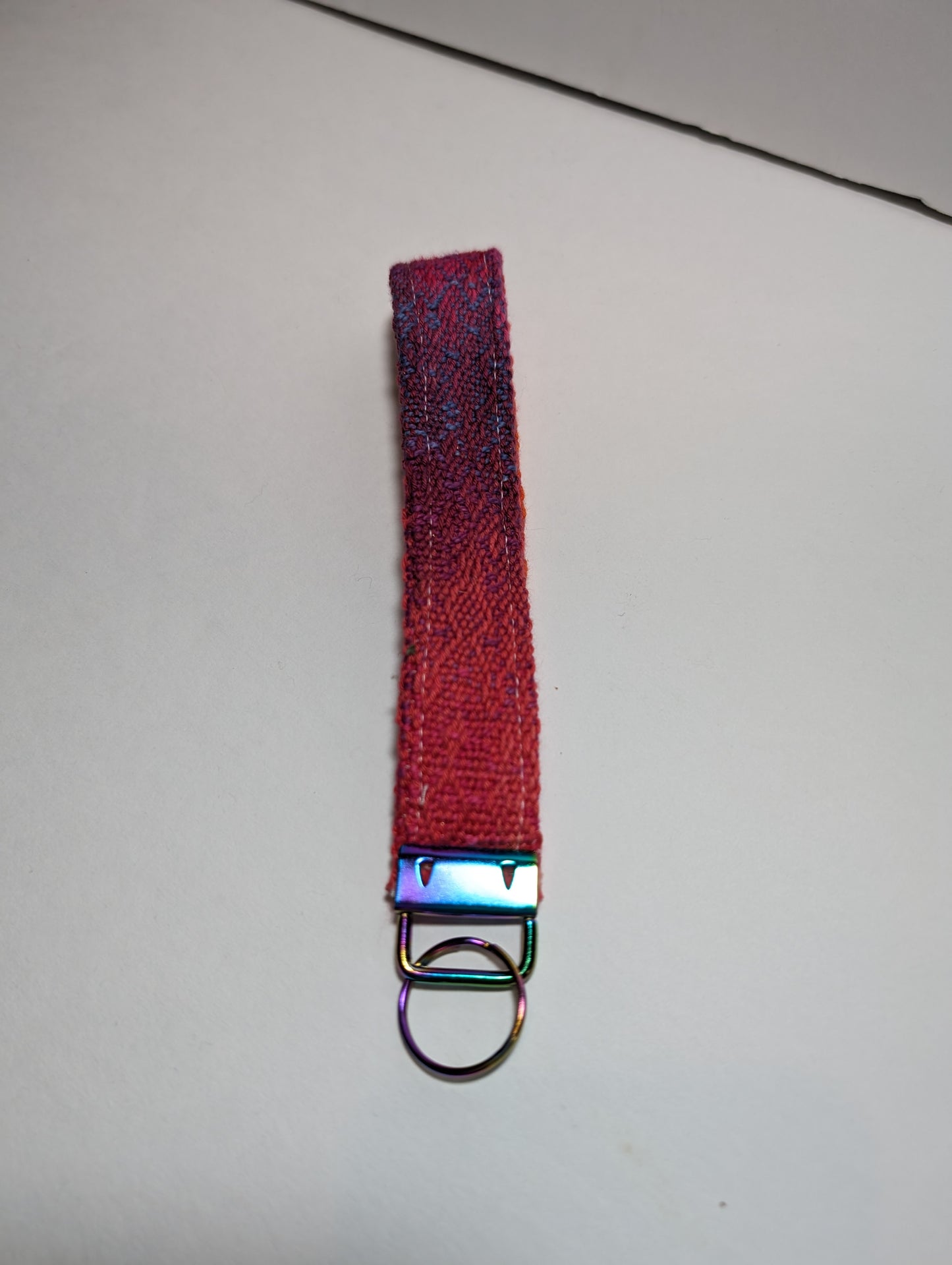 Handwoven Key Fob - Zero Fox Given warp