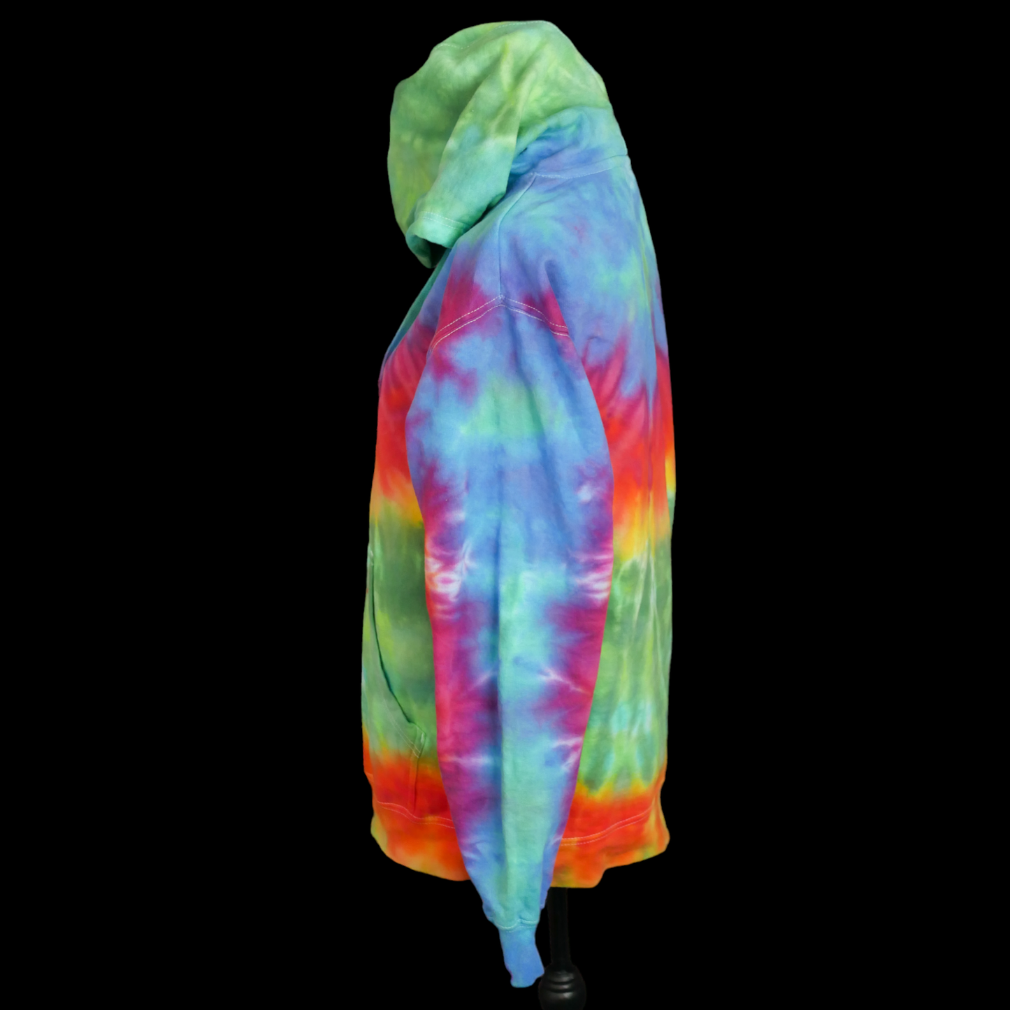 Hand Dyed Hoodie -- Tavy -- Size Medium -- Ready to Ship