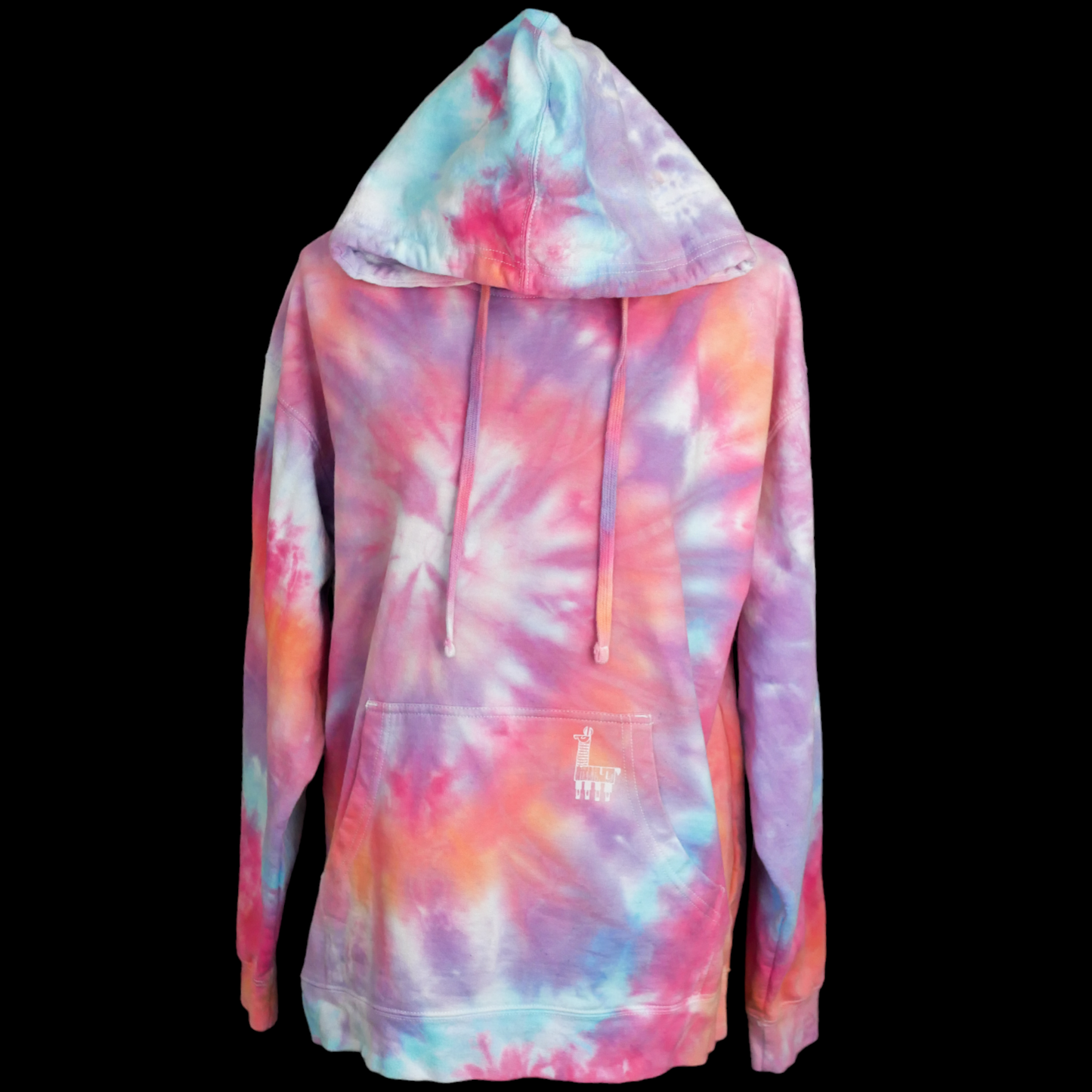 Hand Dyed Hoodie -- Lights Will Guide Me -- Size Large -- Ready to Ship