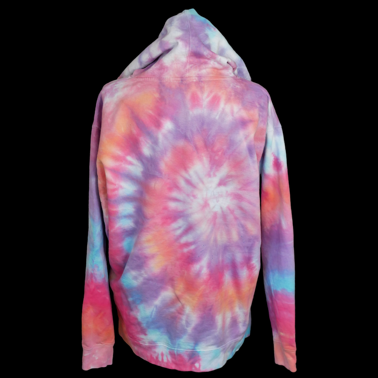 Hand Dyed Hoodie -- Lights Will Guide Me -- Size Large -- Ready to Ship