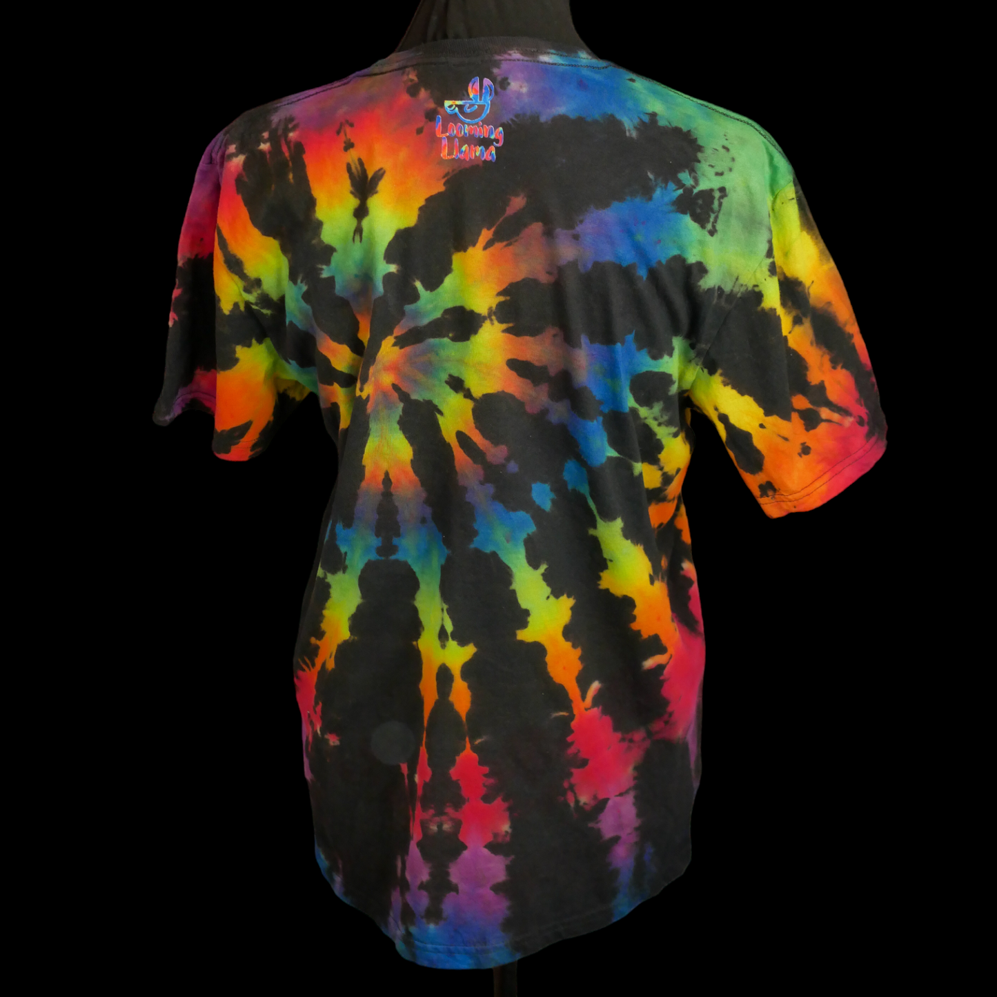 Hand Dyed T-shirt -- Rainbowcore -- Size Medium -- Ready to Ship