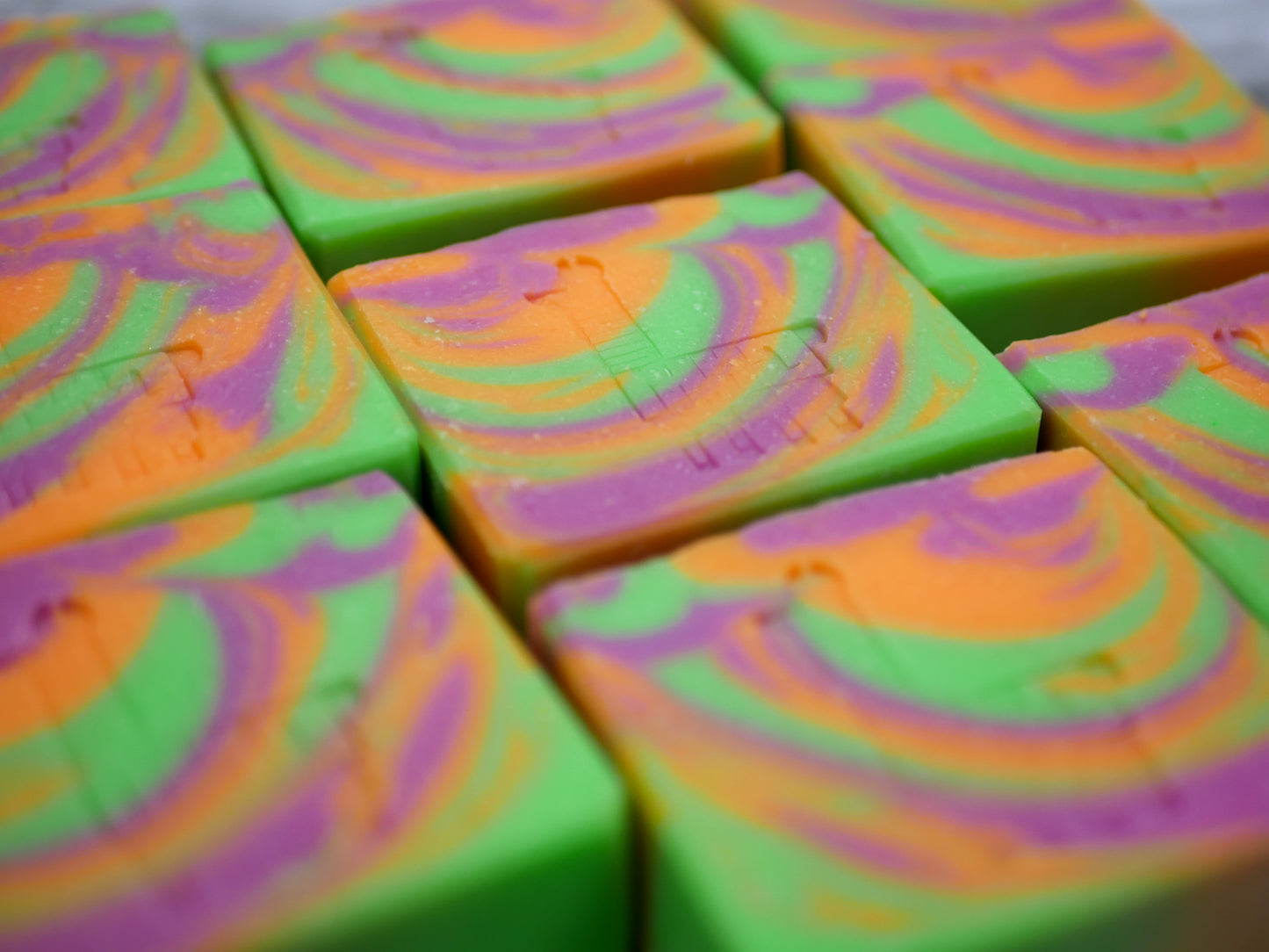 Handcrafted Bar Soap - Rainbow Sherbet