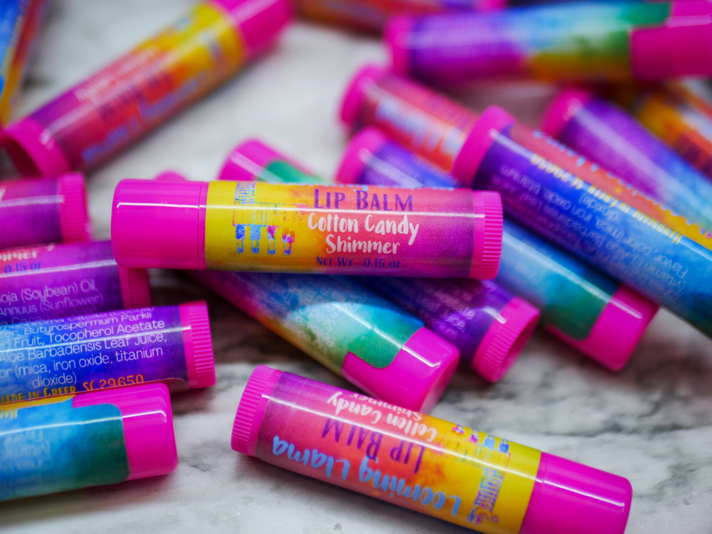 Lip Balm - Cotton Candy Shimmer