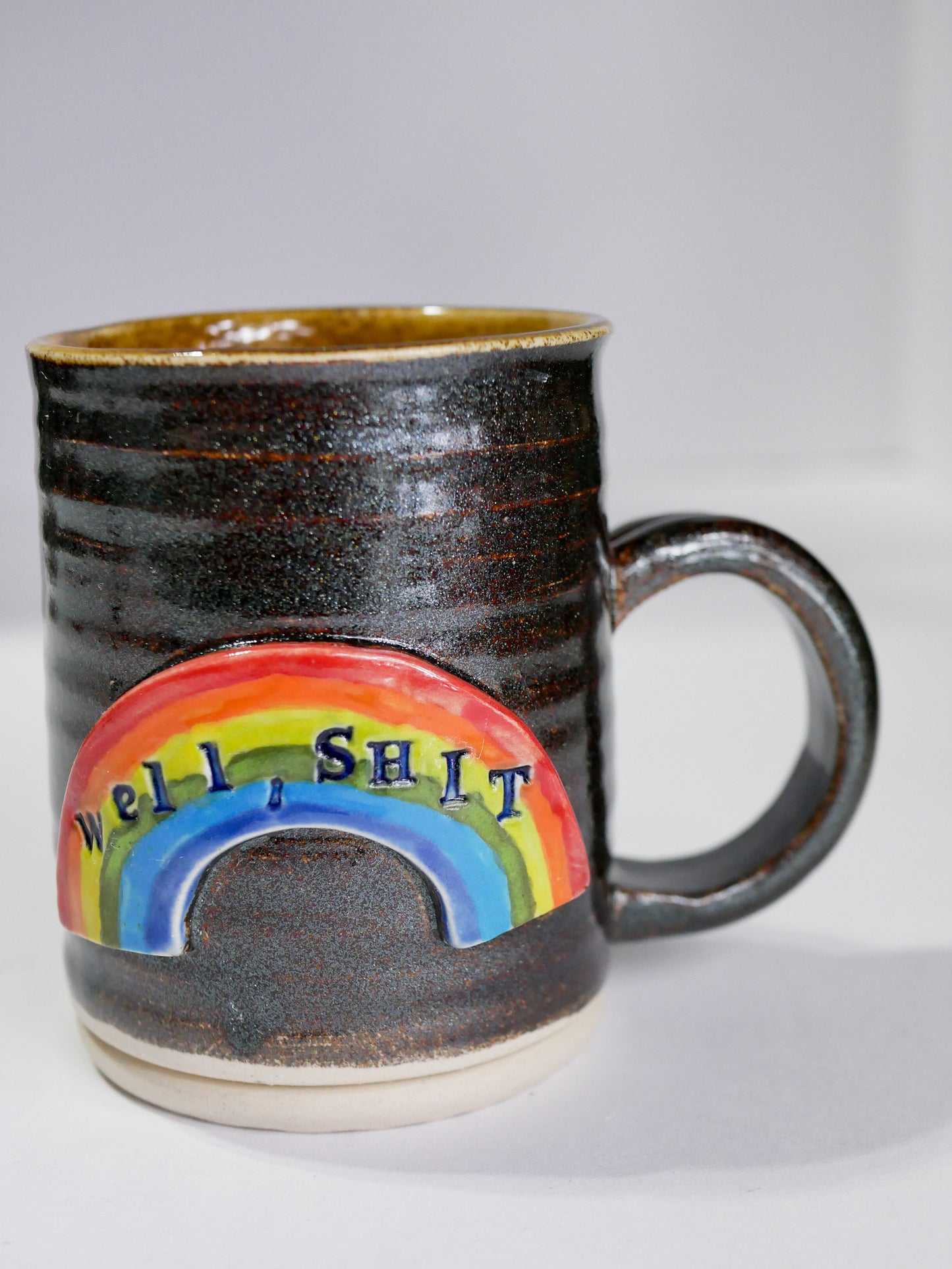 Preorder Deposit: Custom Wordy Rainbow Mug