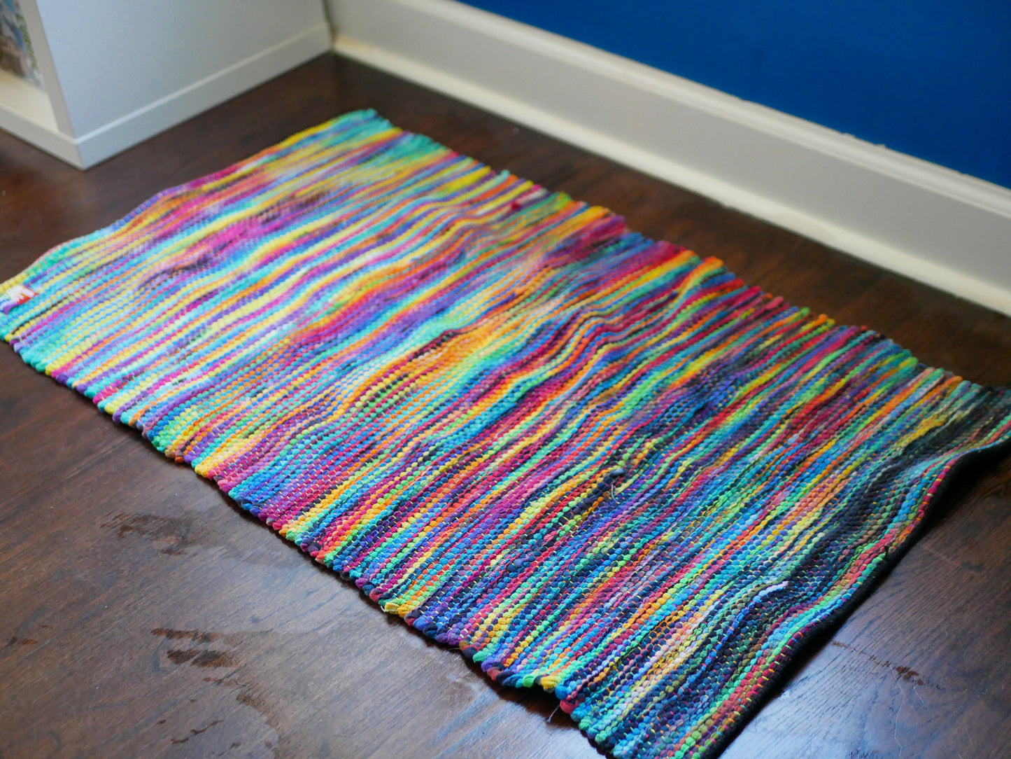 Rag rug - 23 inches x 36 inches