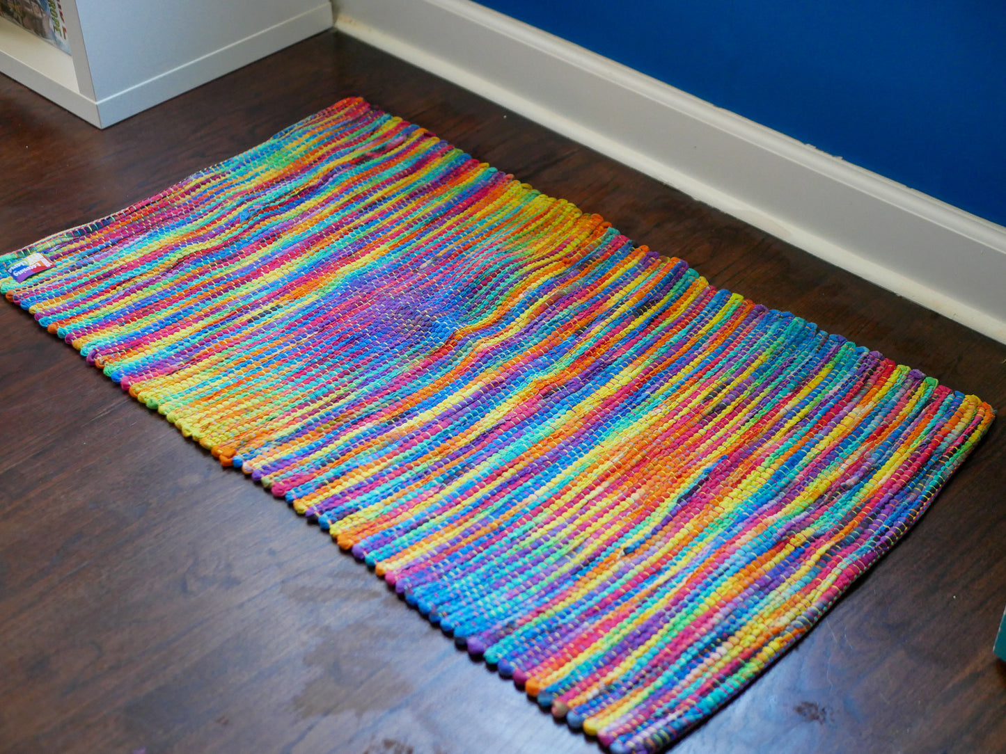 Rag rug - 23 inches x 36 inches